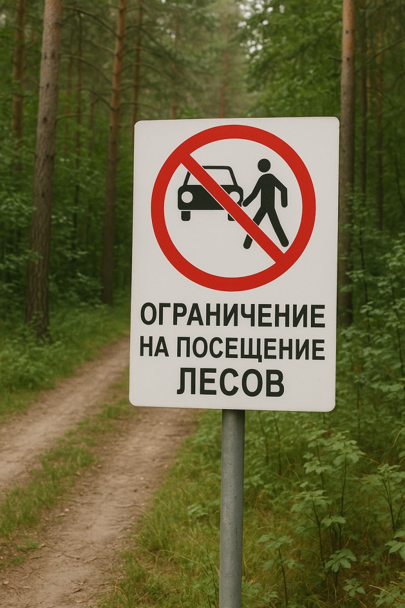 Ограничение на посещение лесов Минского и Дзержинского районов